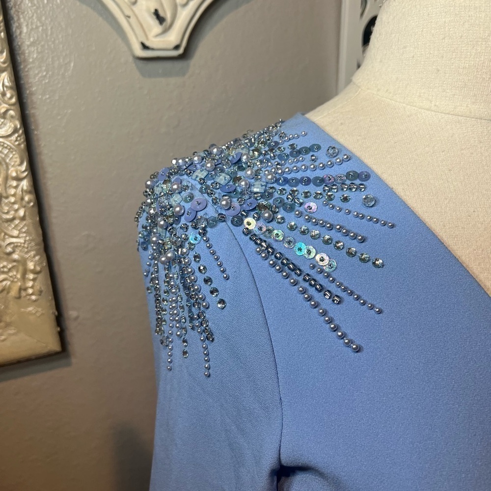 Elegant Adrianna Papel blue dress - Picture 8 of 16